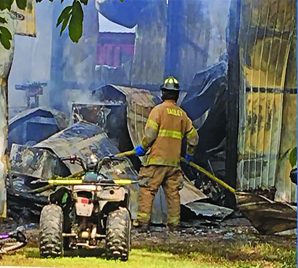 Mechanical Fire at Parksley-Area Poultry House