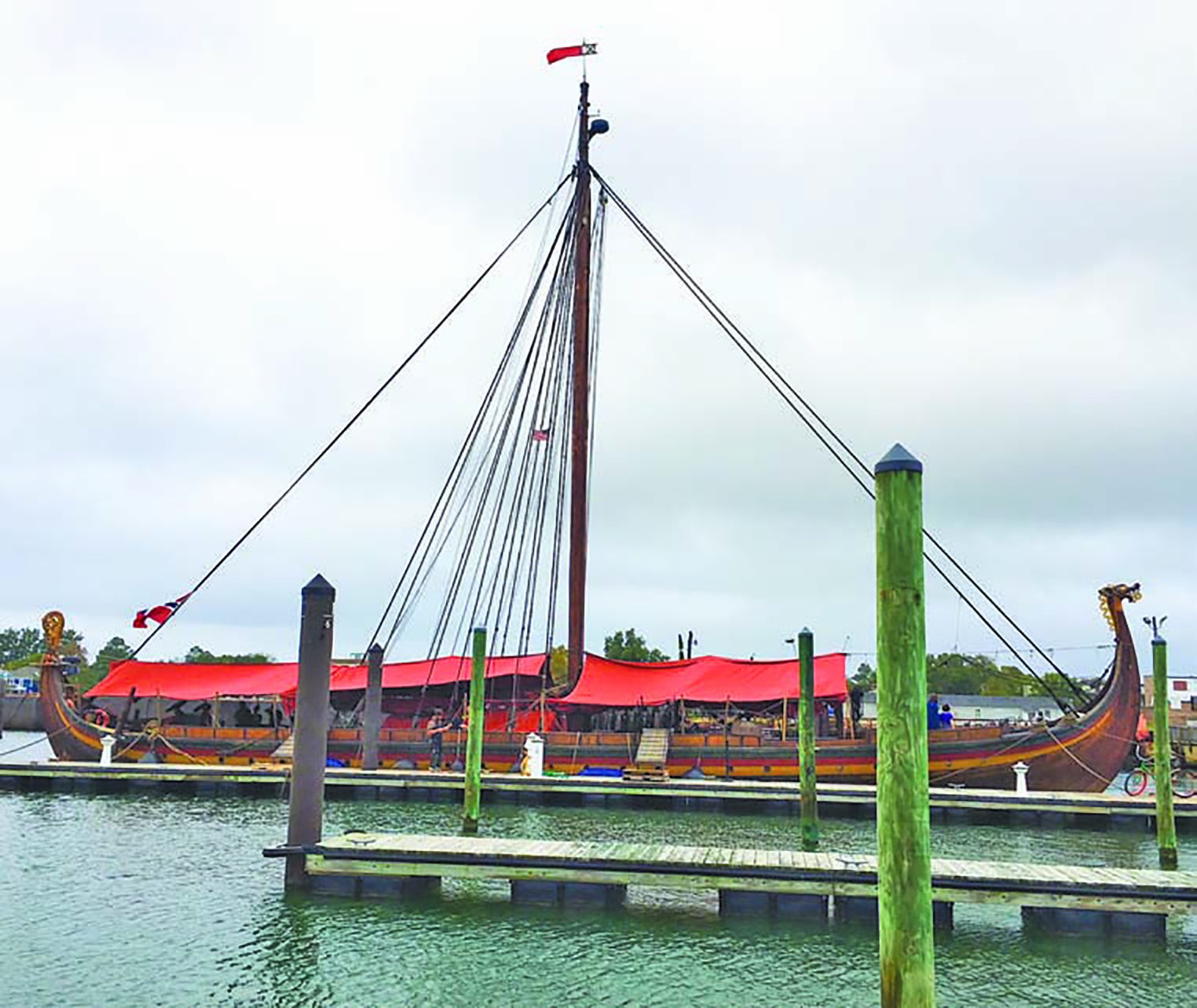 Viking Ship Invades Cape Charles