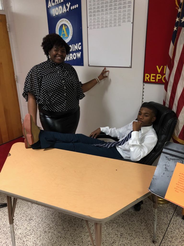 Arcadia High School Students “Wax” Creative for Black History Month