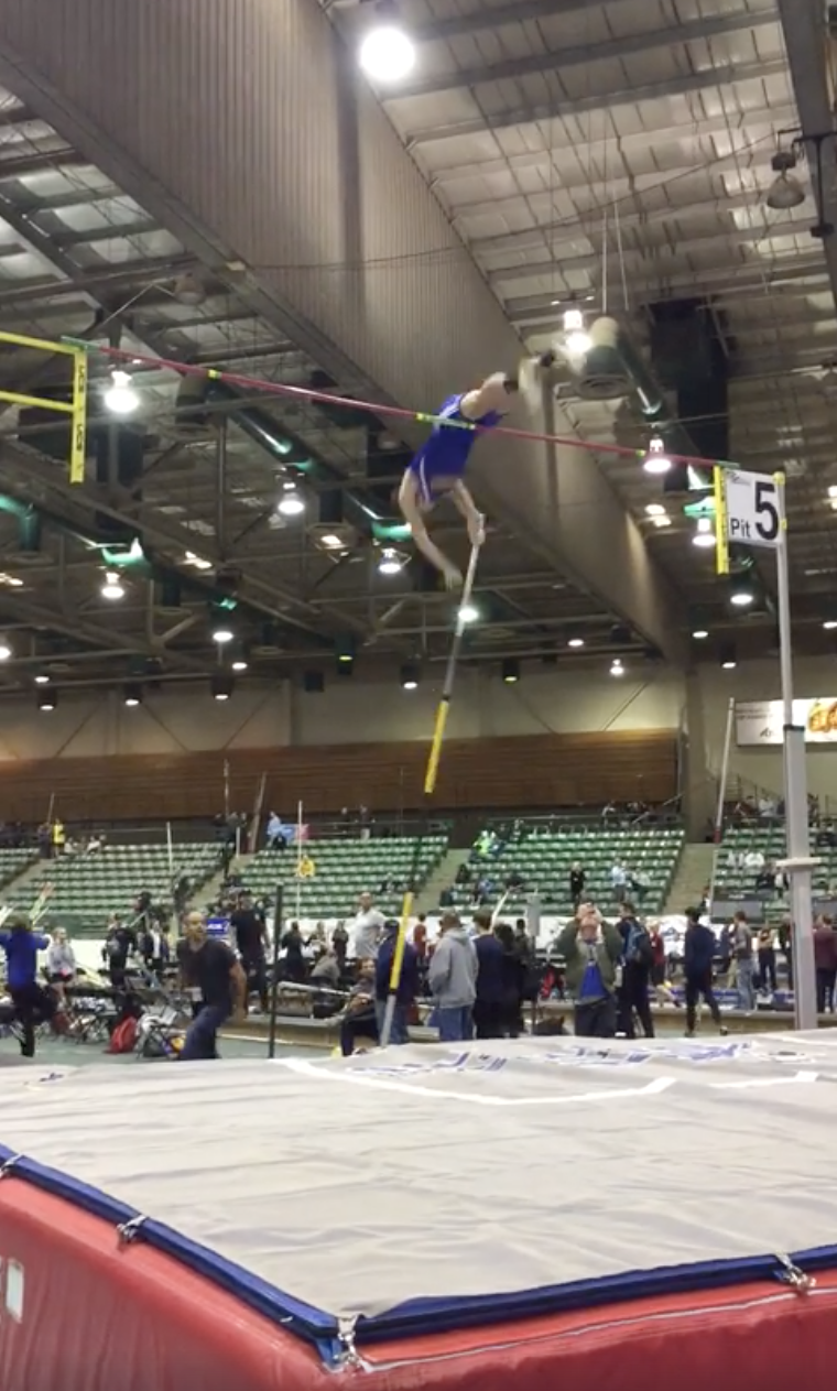 Flynn Vaults to New State Record and Third State Championship