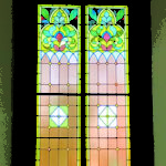 Stained glass window