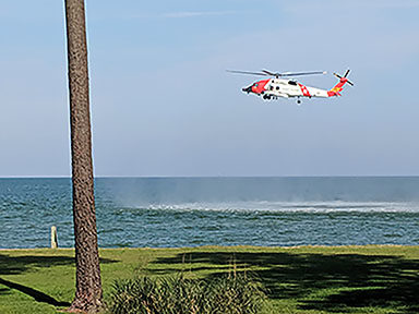 U.S. Coast Guard Rescues Ailing Man Near Nassawadox Creek
