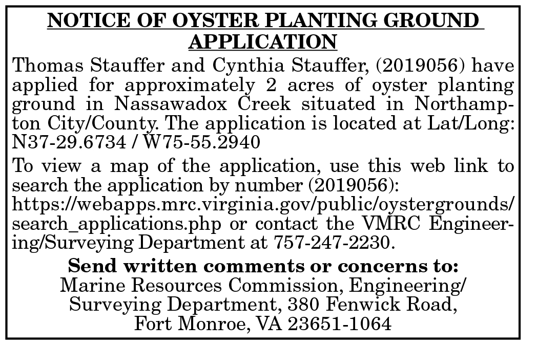 Oyster Grounds App