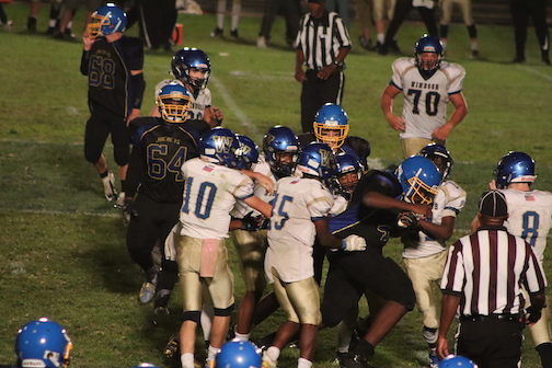 Yellow Jackets Lose at Home in Blackout Game 44-28