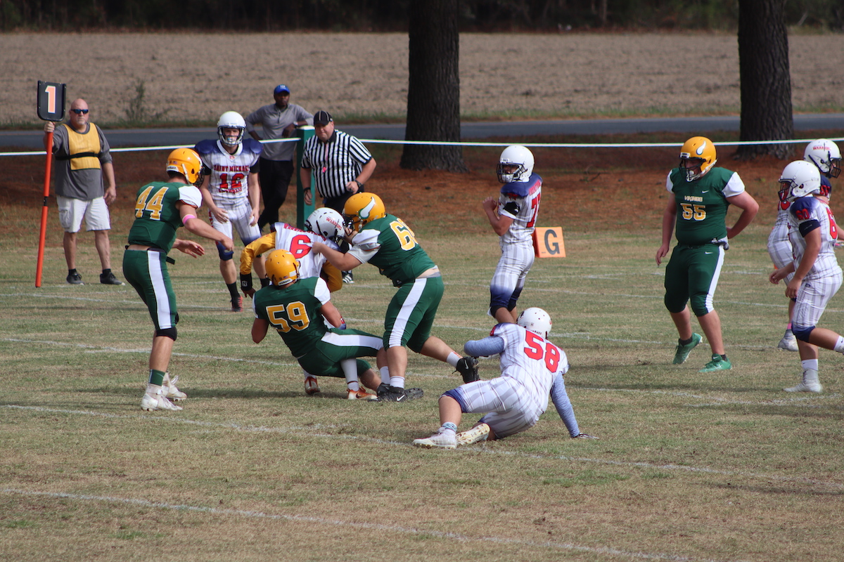 Archangel Warriors Glide over Vikings
