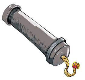 Pipe Bomb Owner Receives Prison Terms
