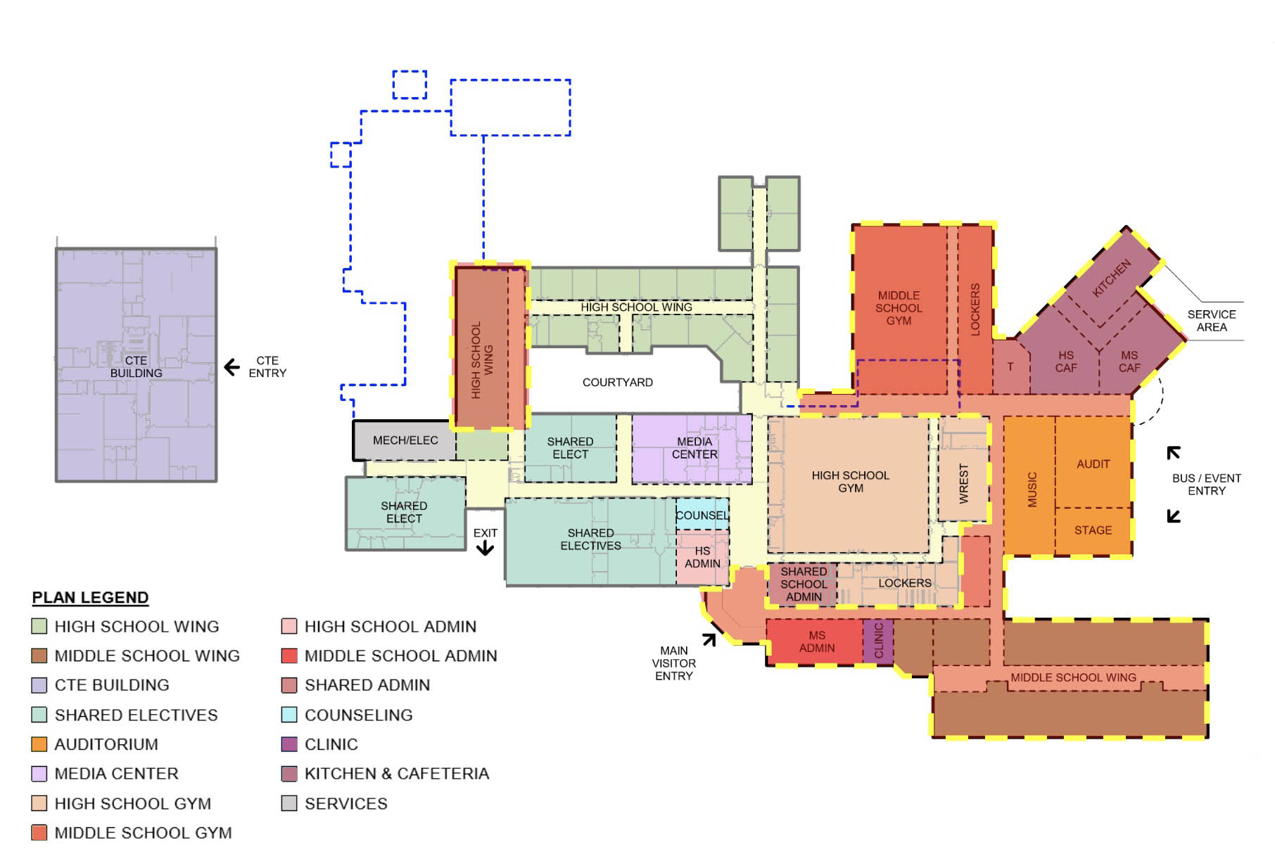 Northampton Gets First Look at Possible Middle/High School Construction Plans