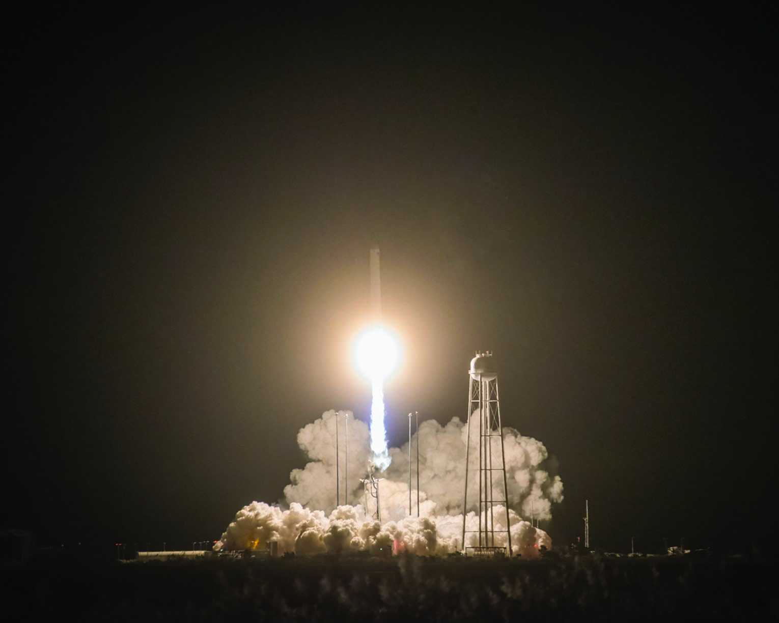 Antares ISS Cargo Supply Mission Launches from Wallops