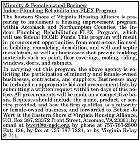 Indoor Plumbing Rehabilitation-FLEX Program 10.16