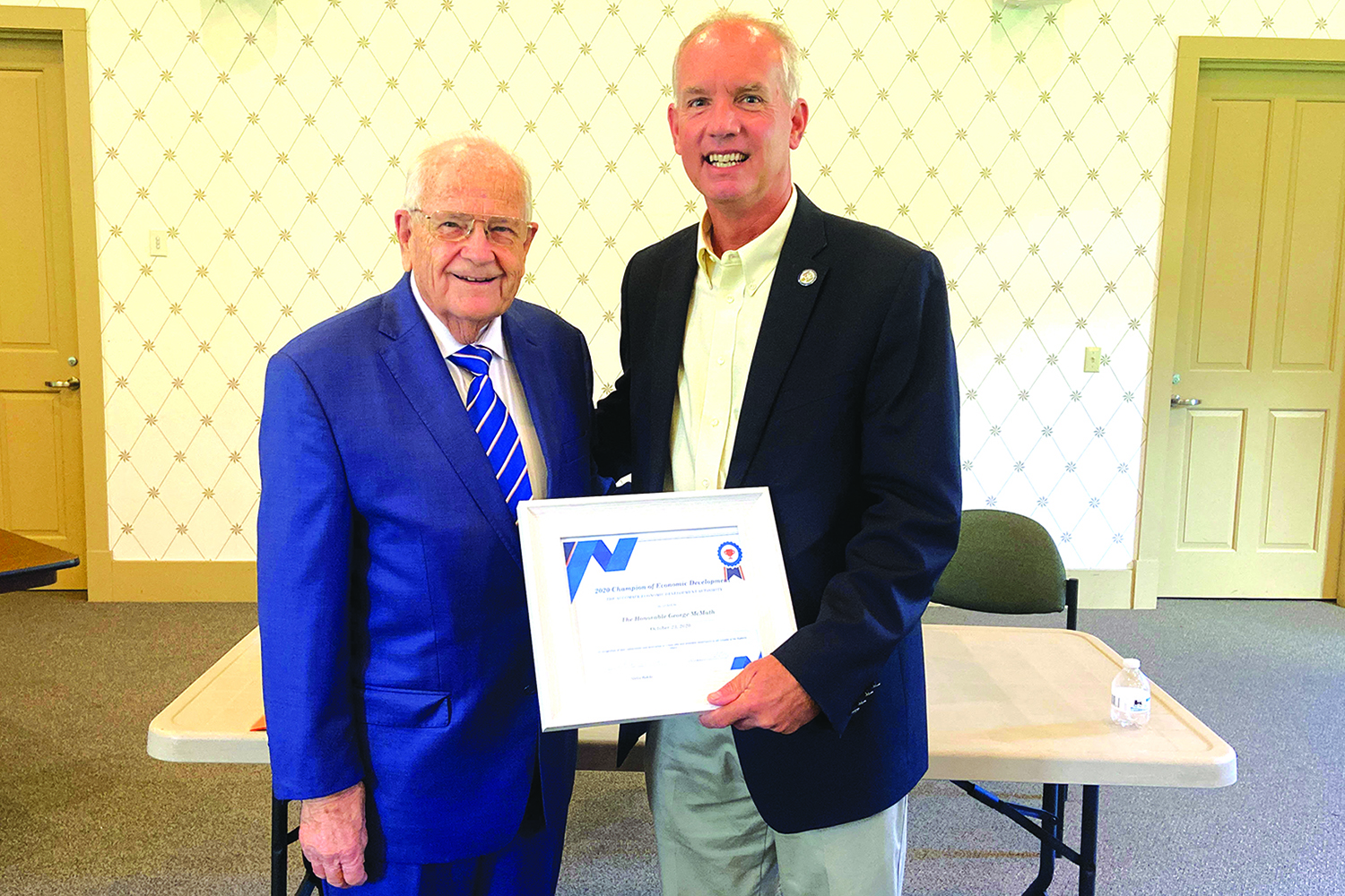 Accomack EDA Honors McMath