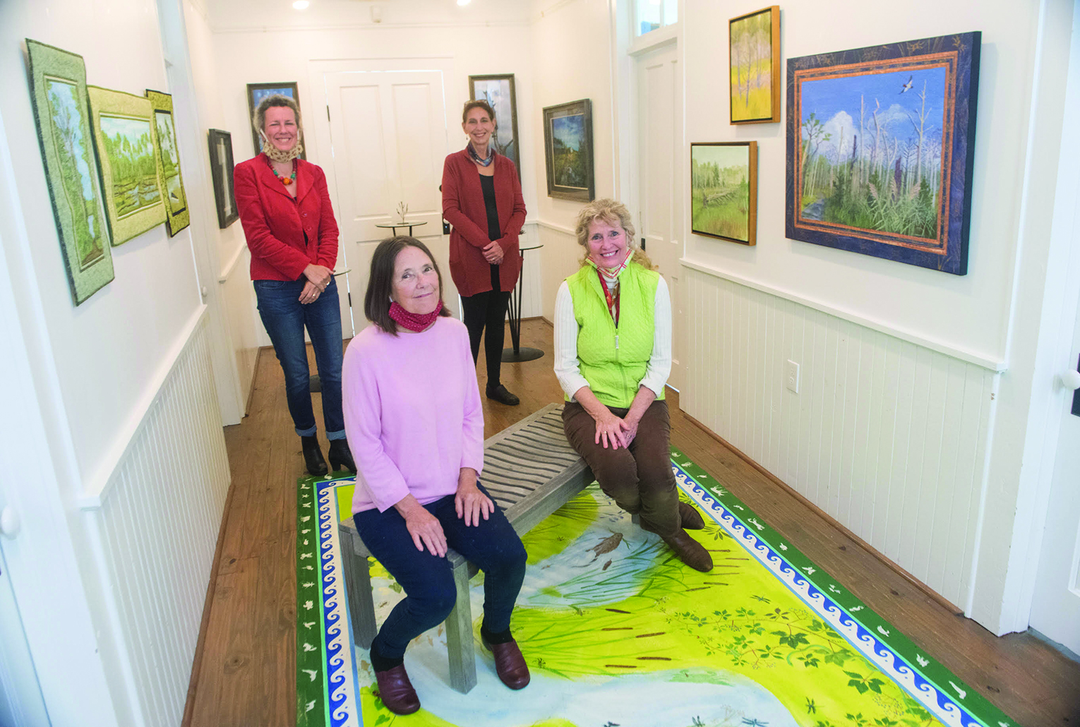 Artists and Scientists Collaborate to Produce Artful Depictions of the Eastern Shore’s Ghost Forests