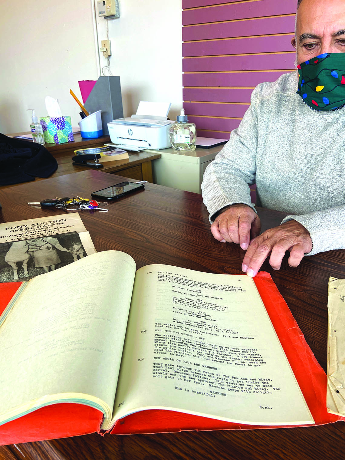 Original ‘Misty’ movie script donated to Island Theatre