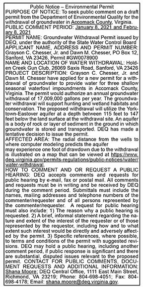 Holden Creek Gun Club Environmental Permit 1.8
