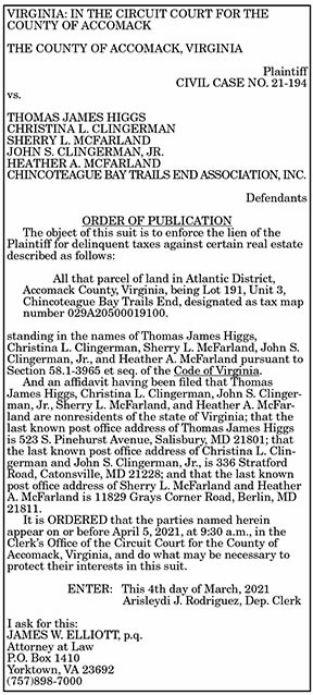 Order of Publication Higgs 3.12, 3.19