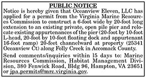 VMRC Public Hearing Oceanview Eleven LLC 3.5