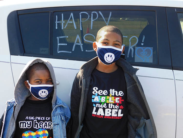 Event Celebrates Easter, Autism Awareness