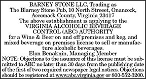 Blarney ABC License Application 8.6, 8.13