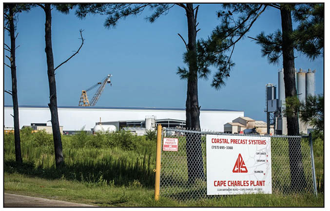 Coastal Precast Systems Owner Gets His Say at Cape Charles Town Hall