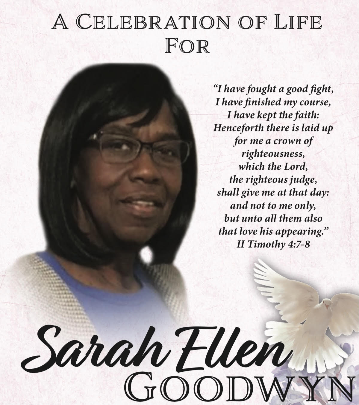 Sarah Ellen Goodwyn