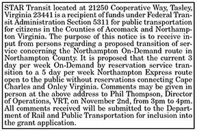 Star Transit Public Comment 9.24