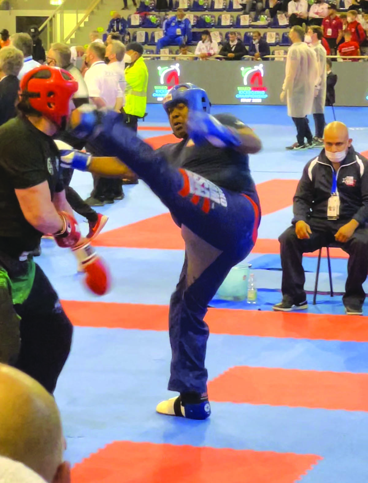 After Battling COVID-19 and Strokes, Kickboxer Charles Baines Takes His Fight Back To The Ring
