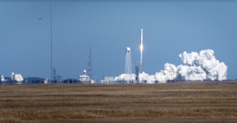Antares Launch Draws Spectators to Gargatha Landing
