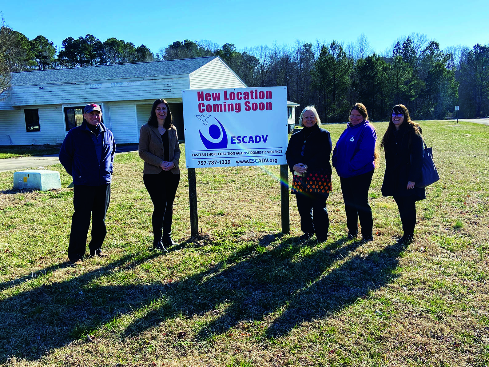Rep. Luria Tours Future Domestic Violence Shelter