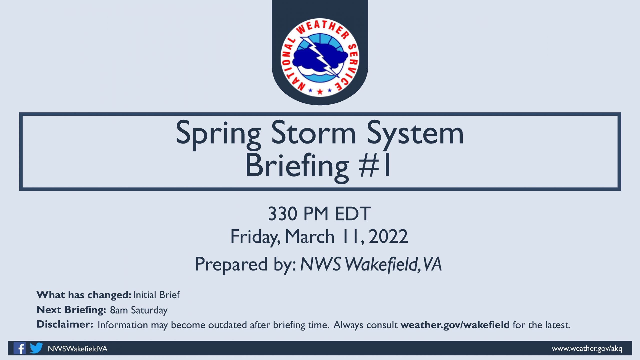 Storm Forecast for This Weekend