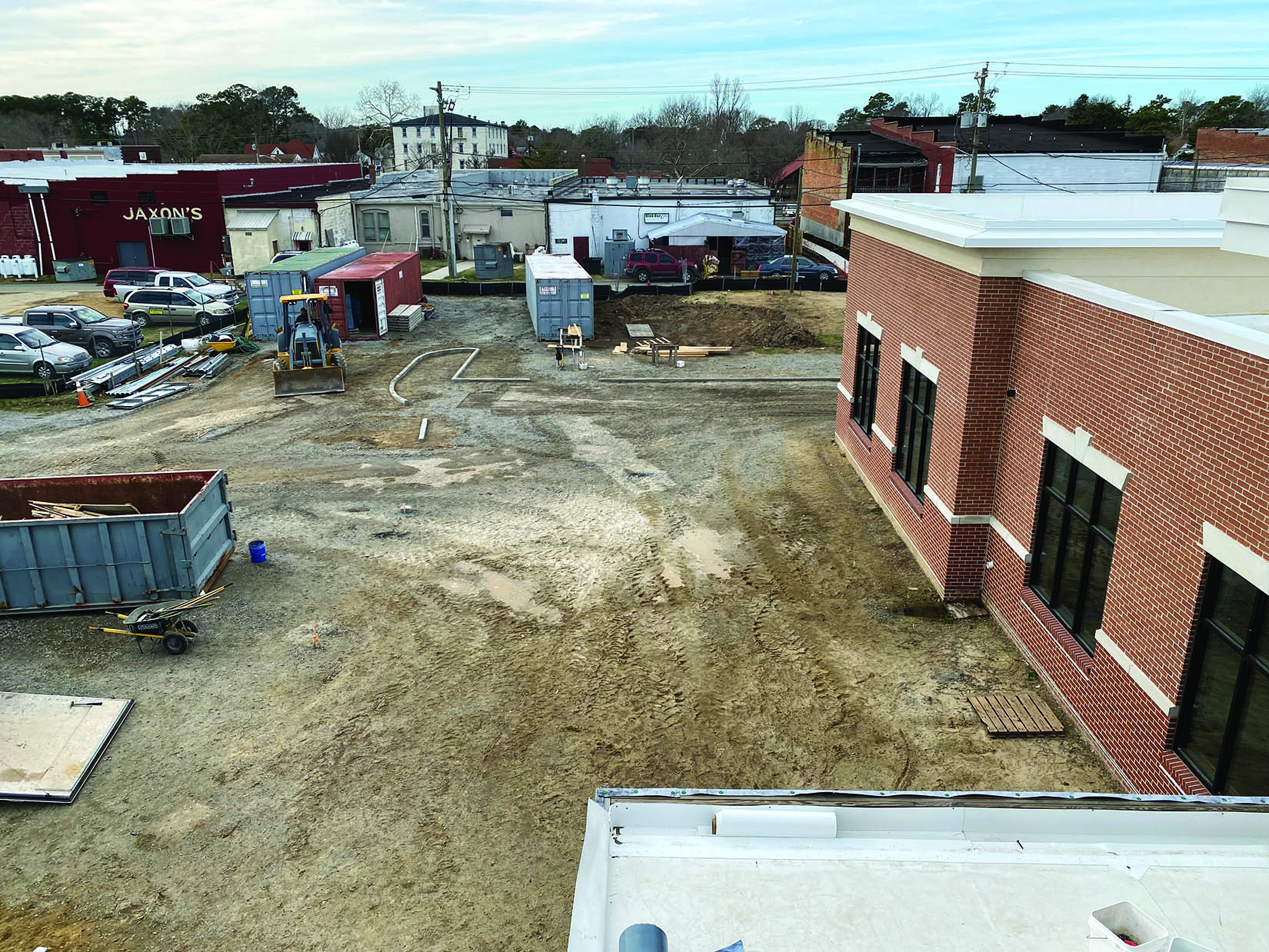 Library Construction Resumes With New Schedule And Additional Monitoring