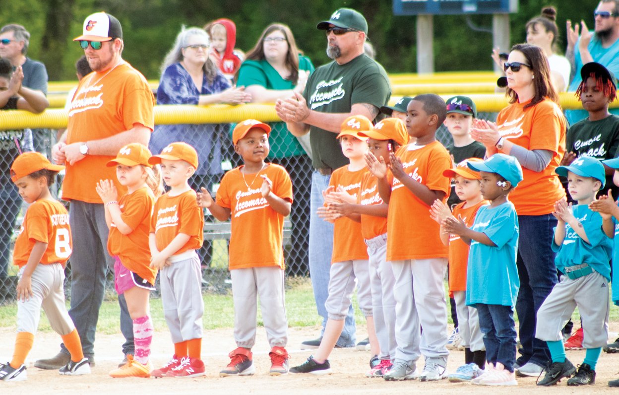 Central Accomack Little League Hosts Opening Ceremony April 22
