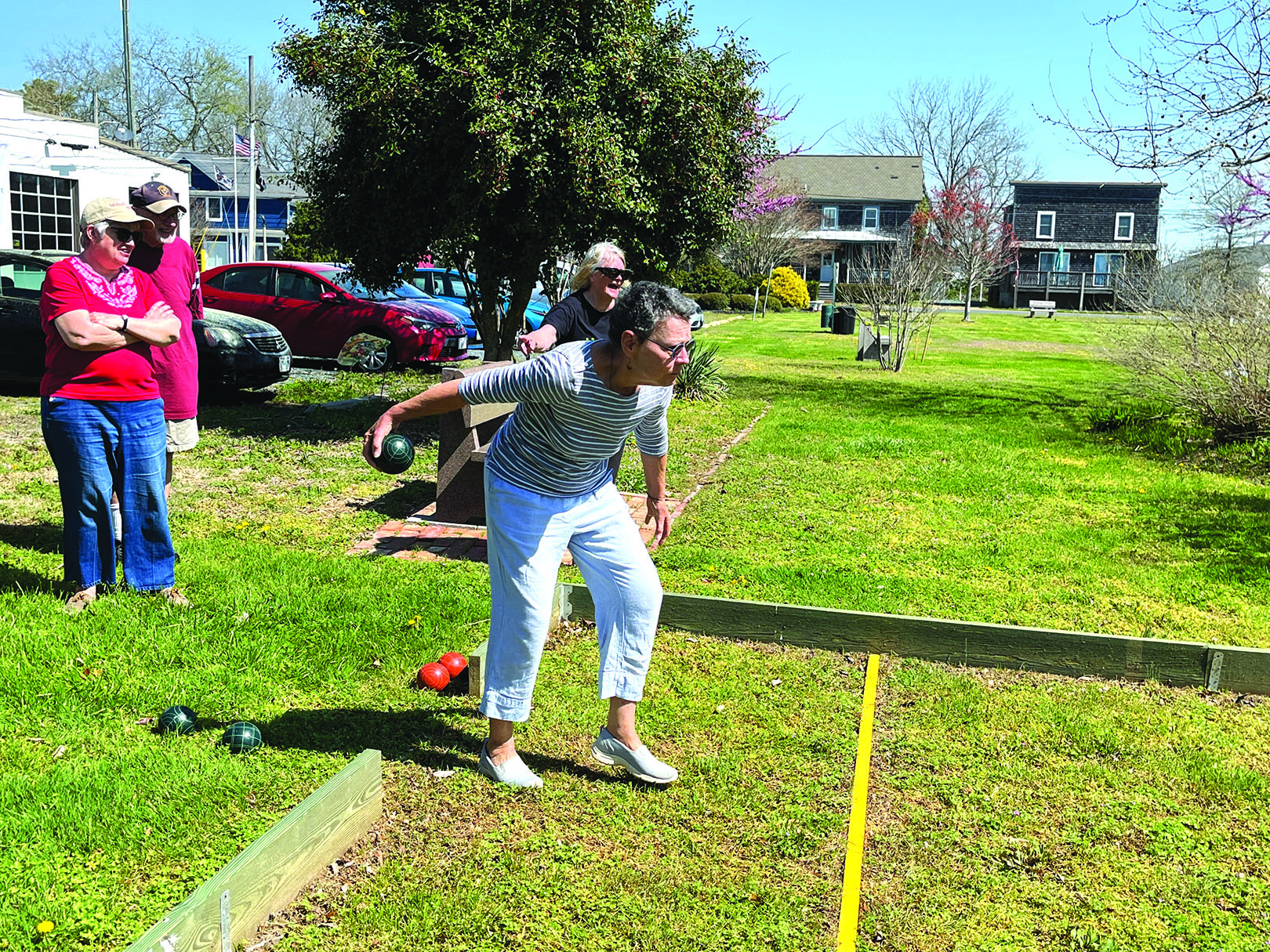 Wachapreague’s Seaside Park Hosts A.L.L. Bocce Class