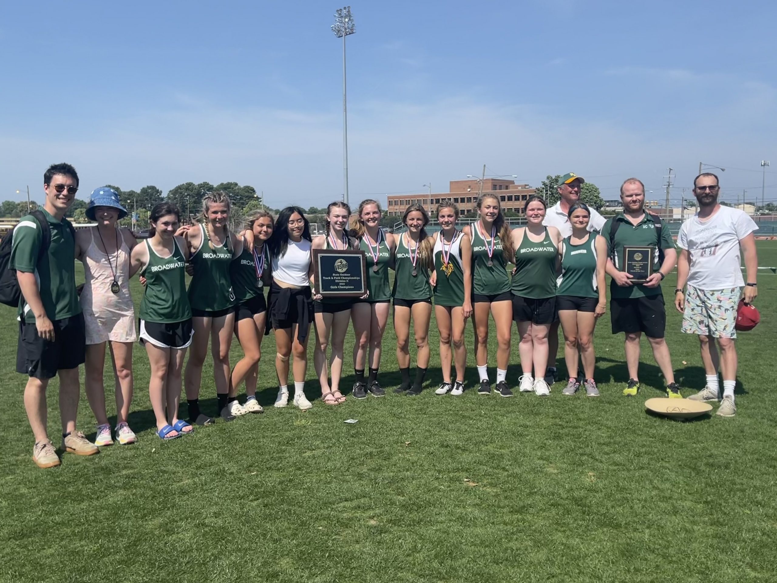 Vikings Girls Track Team Wins VISAA State Championship