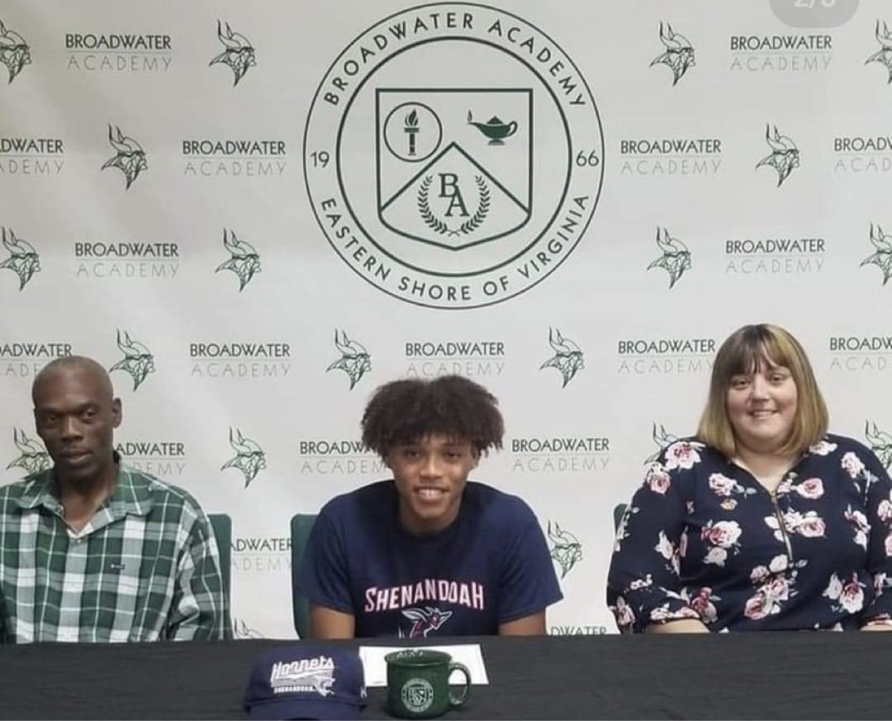 Broadwater Athlete Willie Holden Commits to Shenandoah University