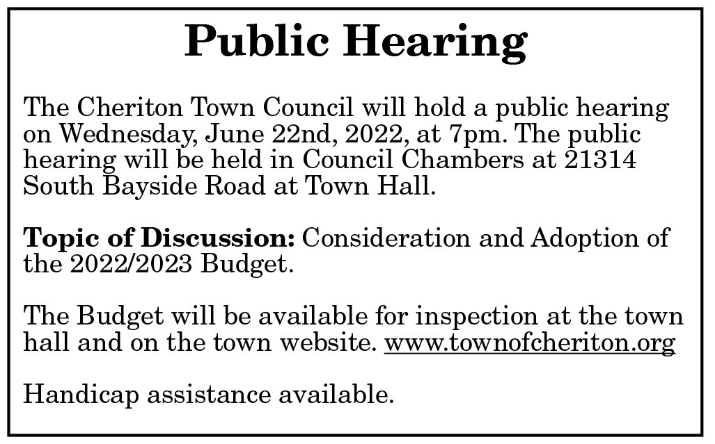 Cheriton Hearing 6.10, 6.17