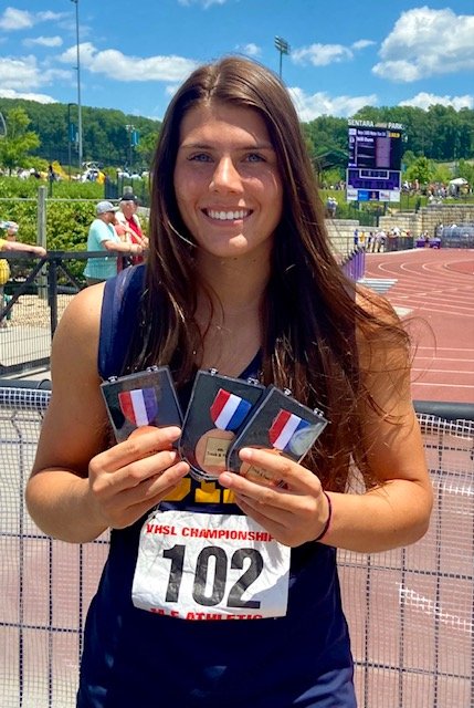Chincoteague’s Emma Jackson Places in VHSL Class 1 State Track Tournament