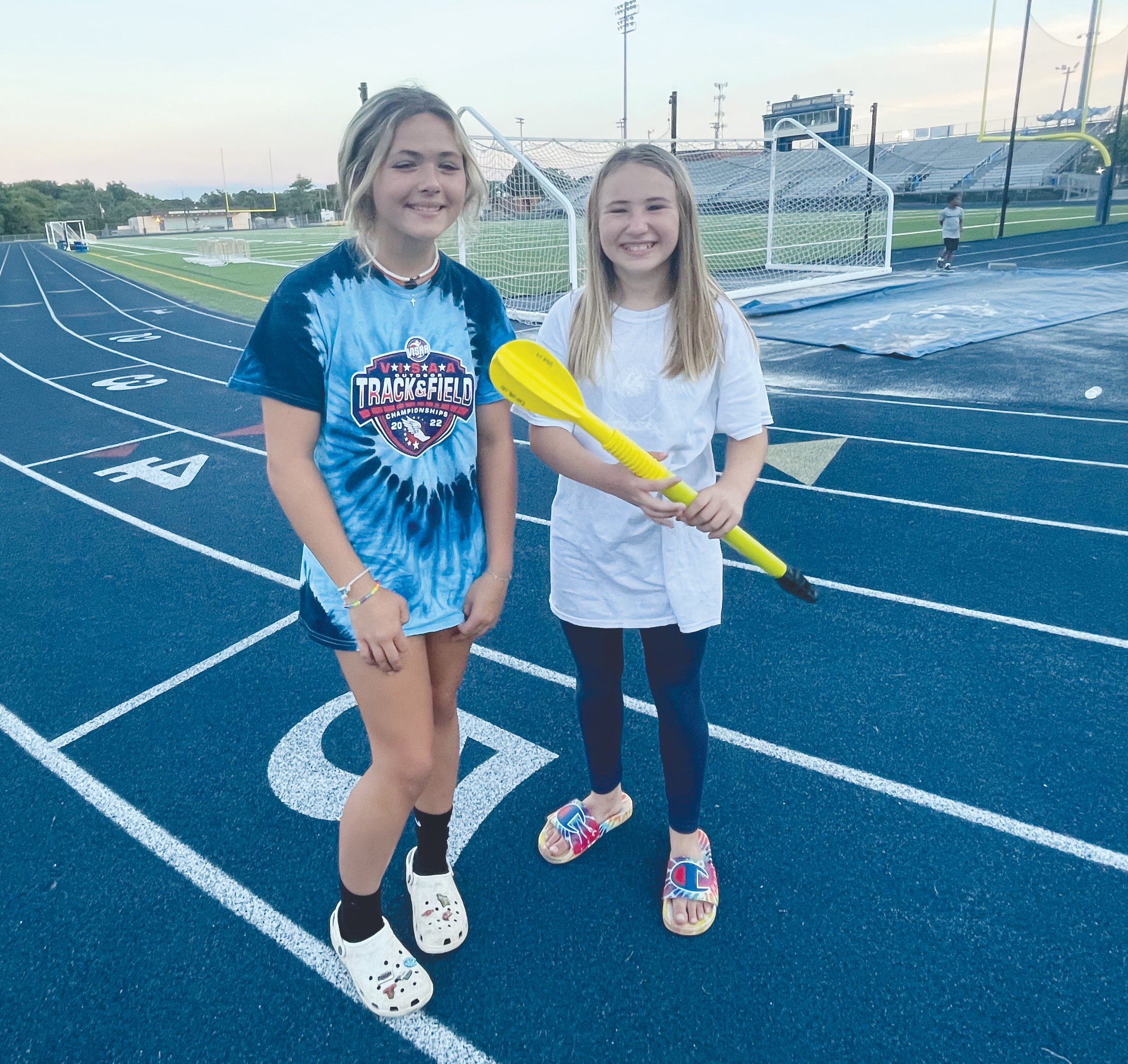 Two Broadwater Athletes Participate in AAU Virginia District Qualifier