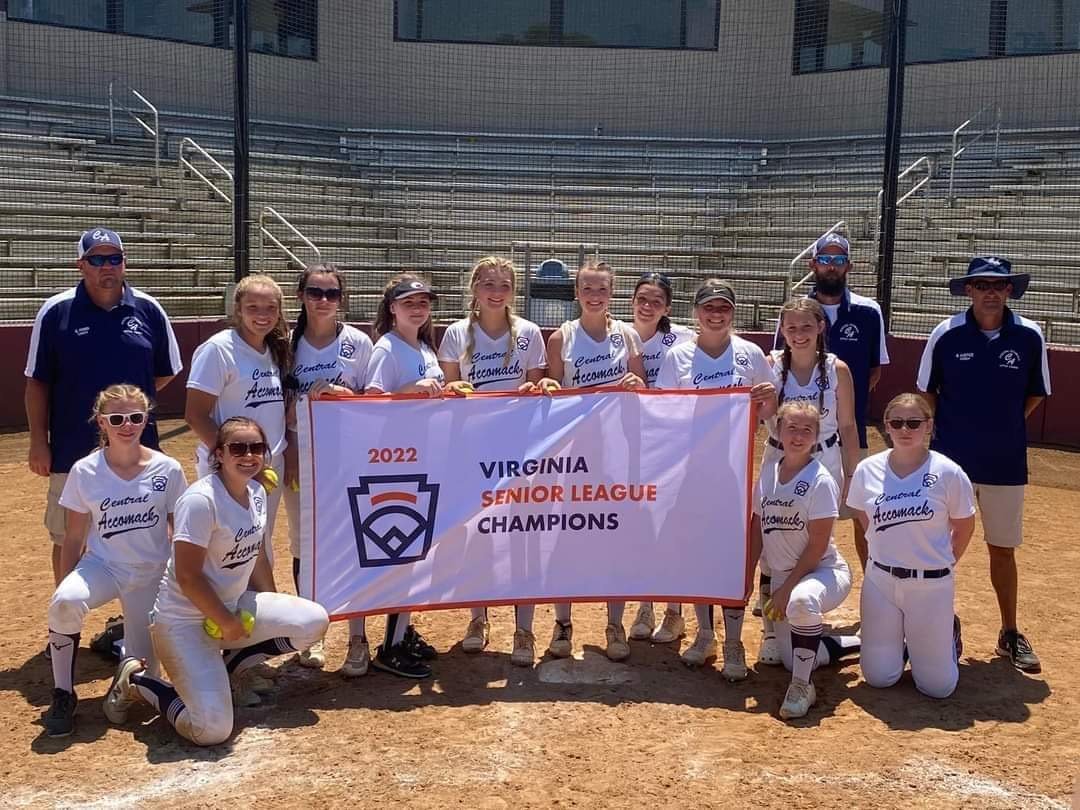 Central Accomack Senior League Softball Wins State Championship
