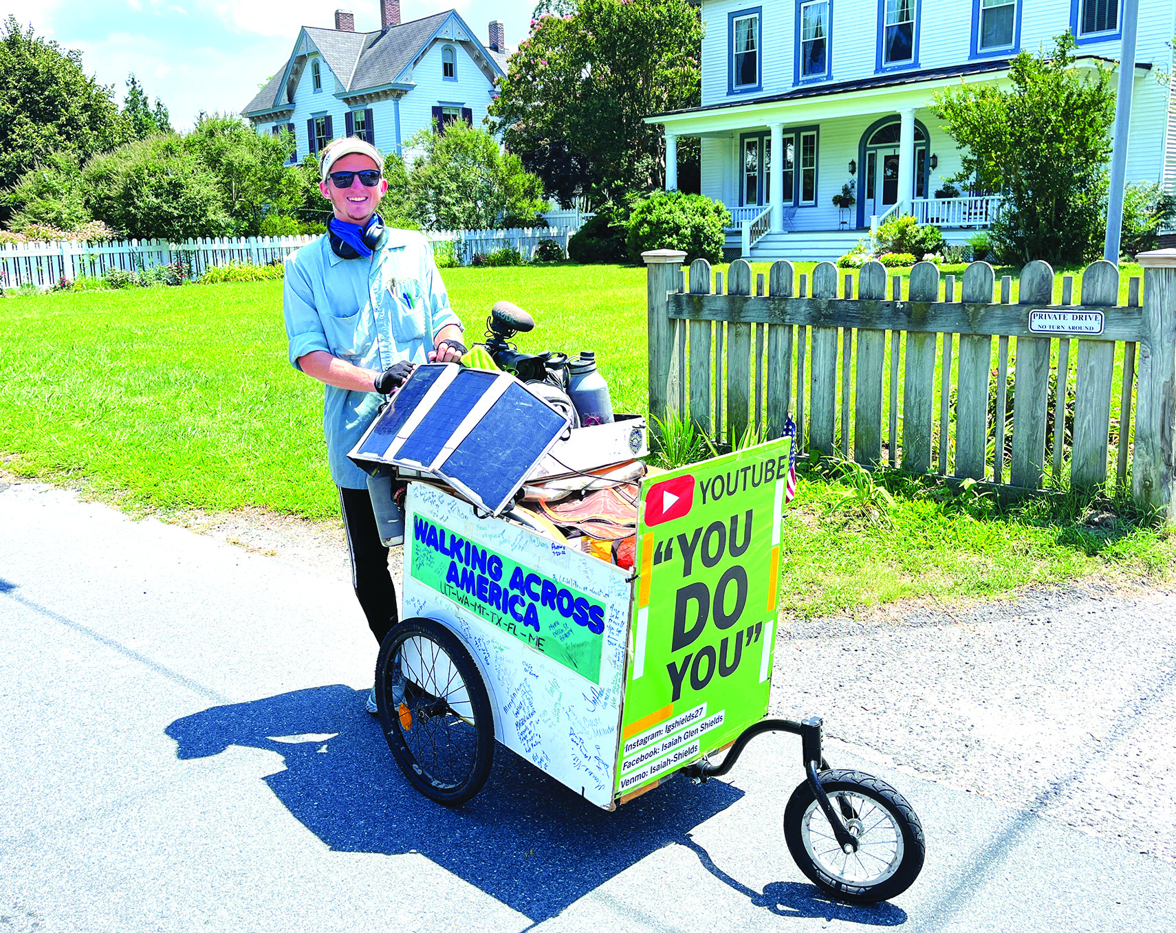 Wayfarer Passes Through Eastern Shore on Coast-to-Coast Walk