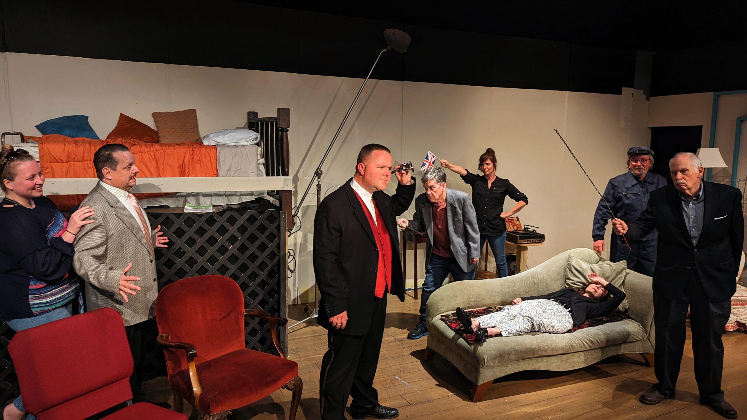 "Black Comedy" will be performed at the North Street Playhouse on Friday, Saturday, and Sunday.