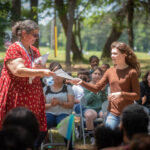 Graduate accepts certificate