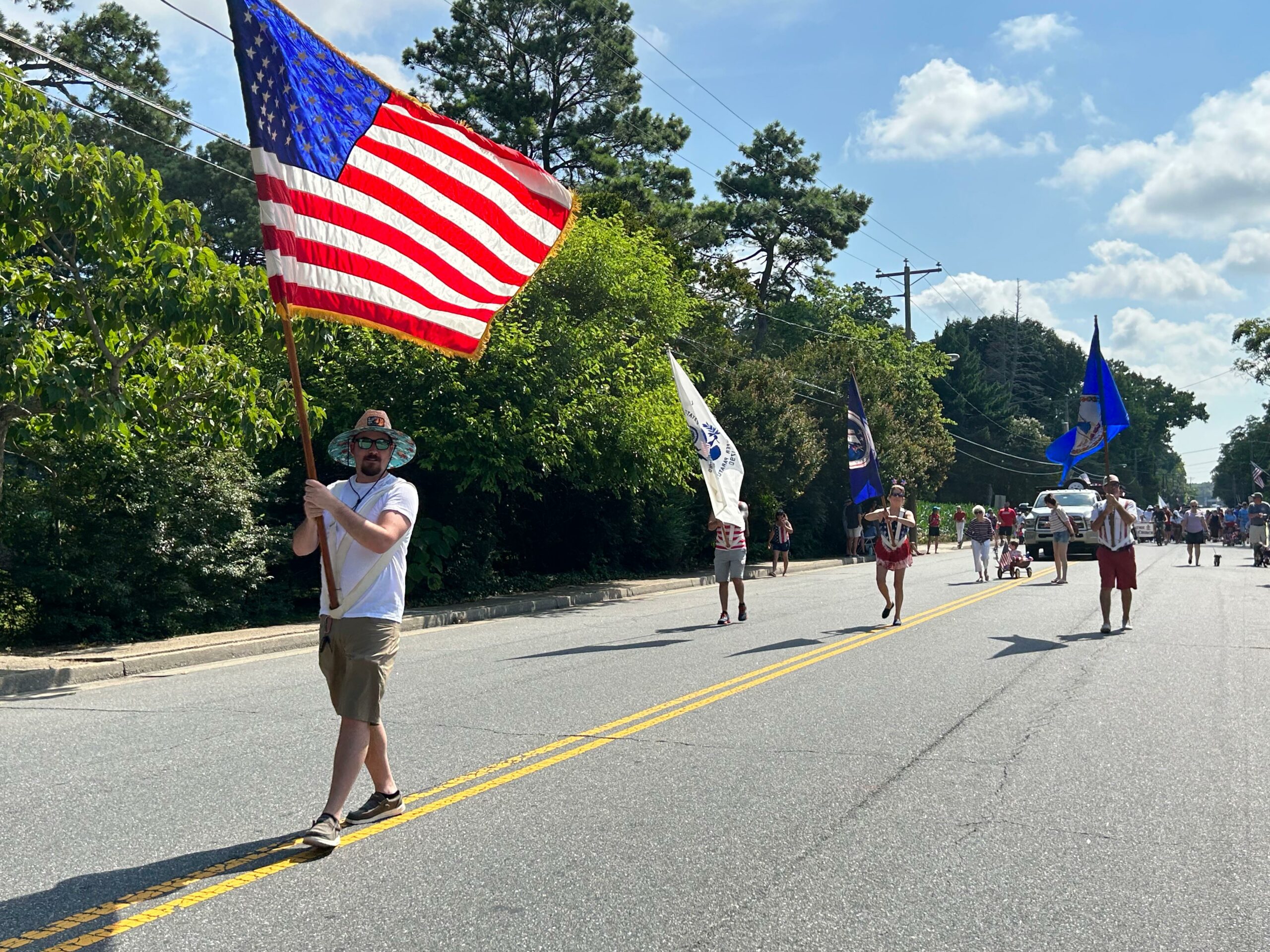 Accomac non-motorized Independence Day Parade