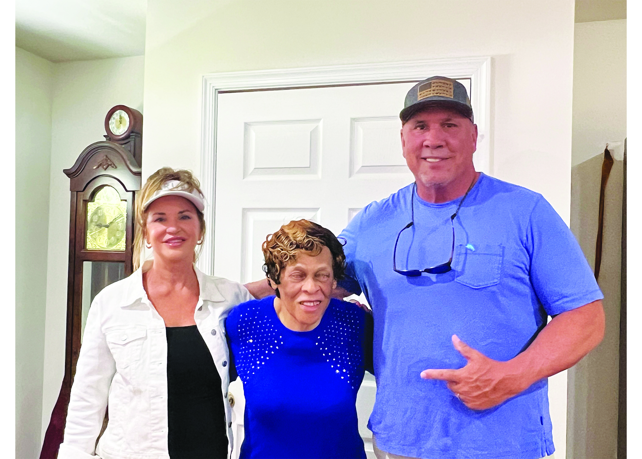 Neighbors save blind woman who fell in pond near Melfa