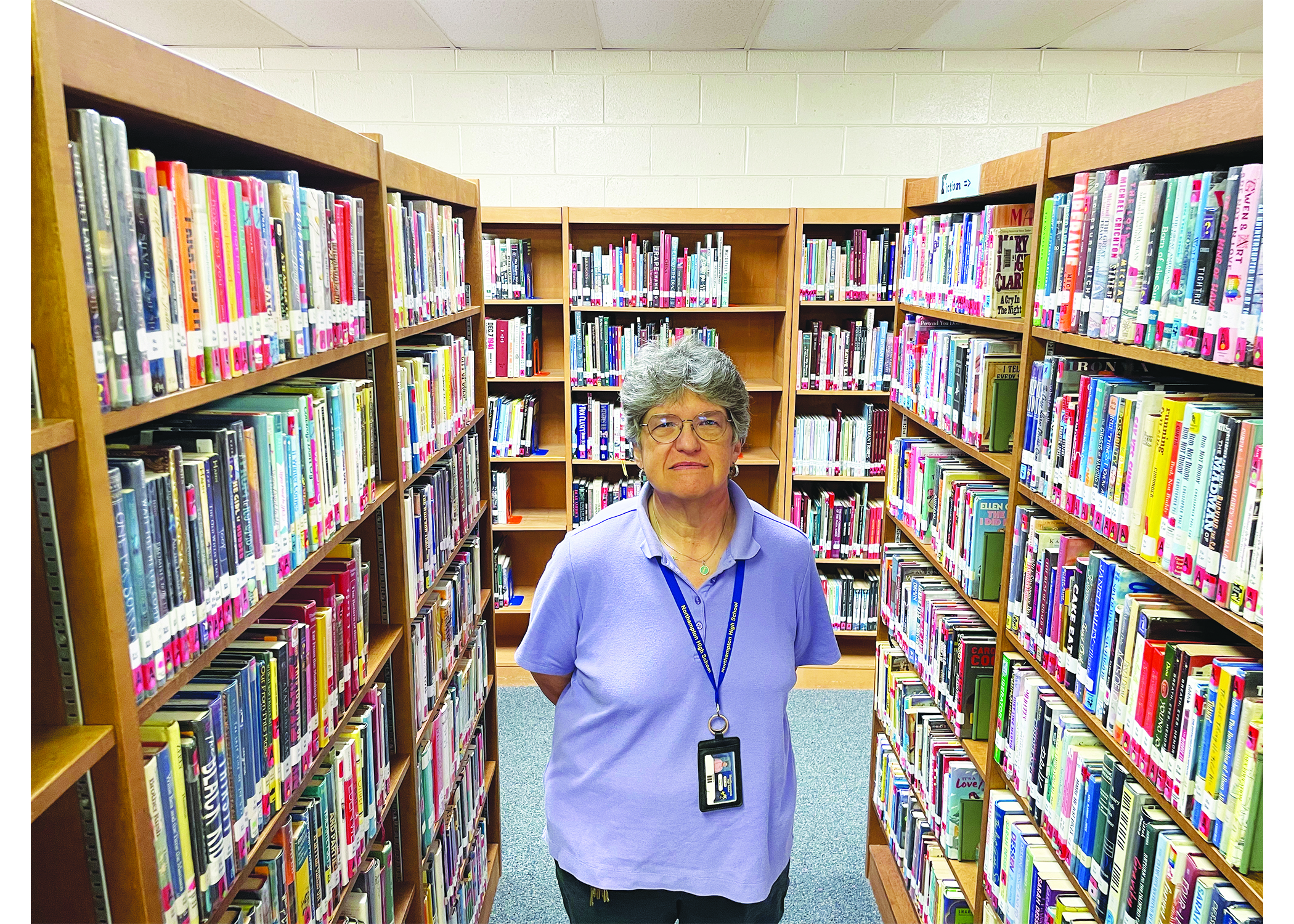 NORTHAMPTON SCHOOL RETIREES: Career for Ballard, library clerk, is one for the books