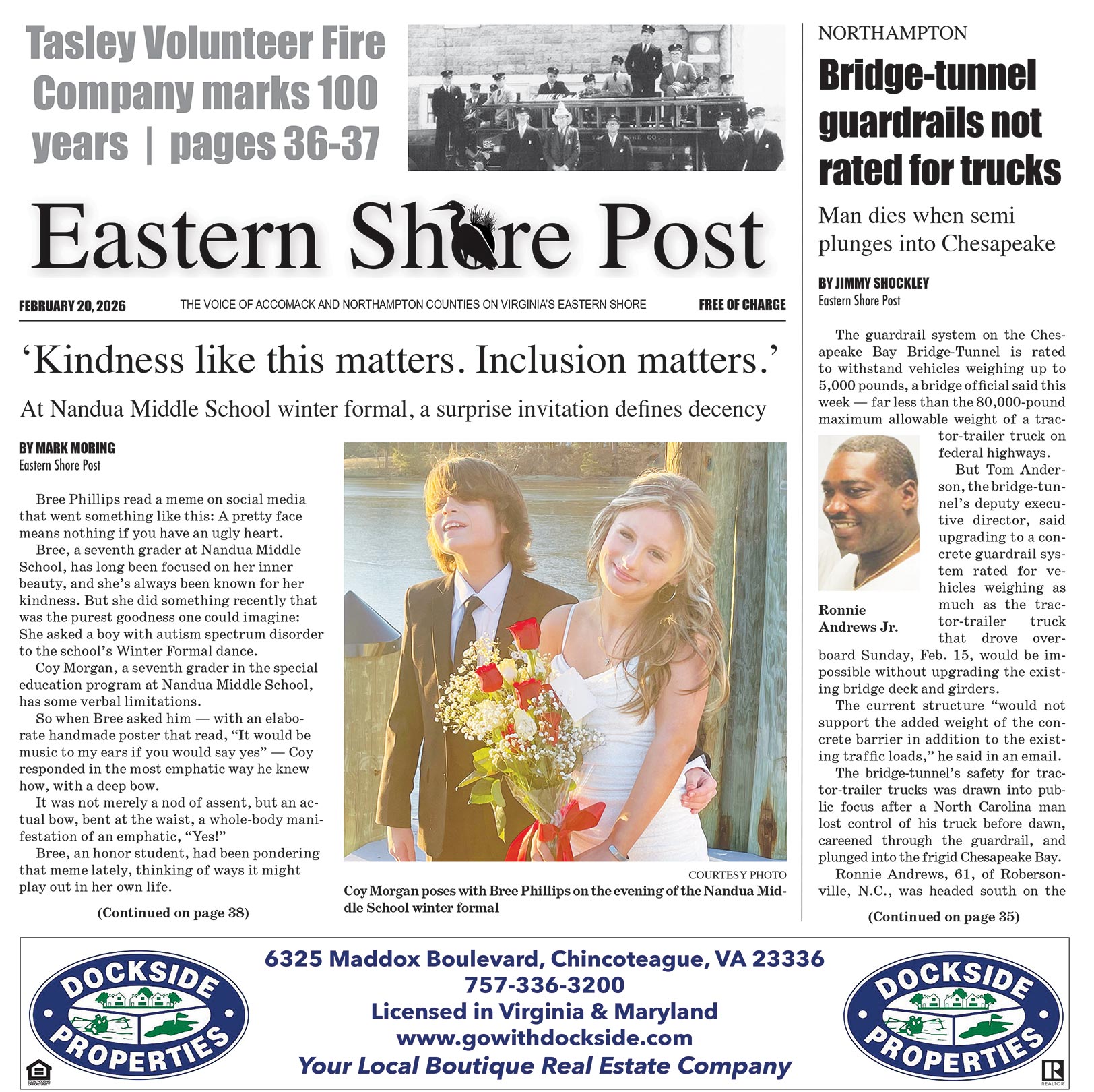 Eastern Shore Post  |  February 20, 2026