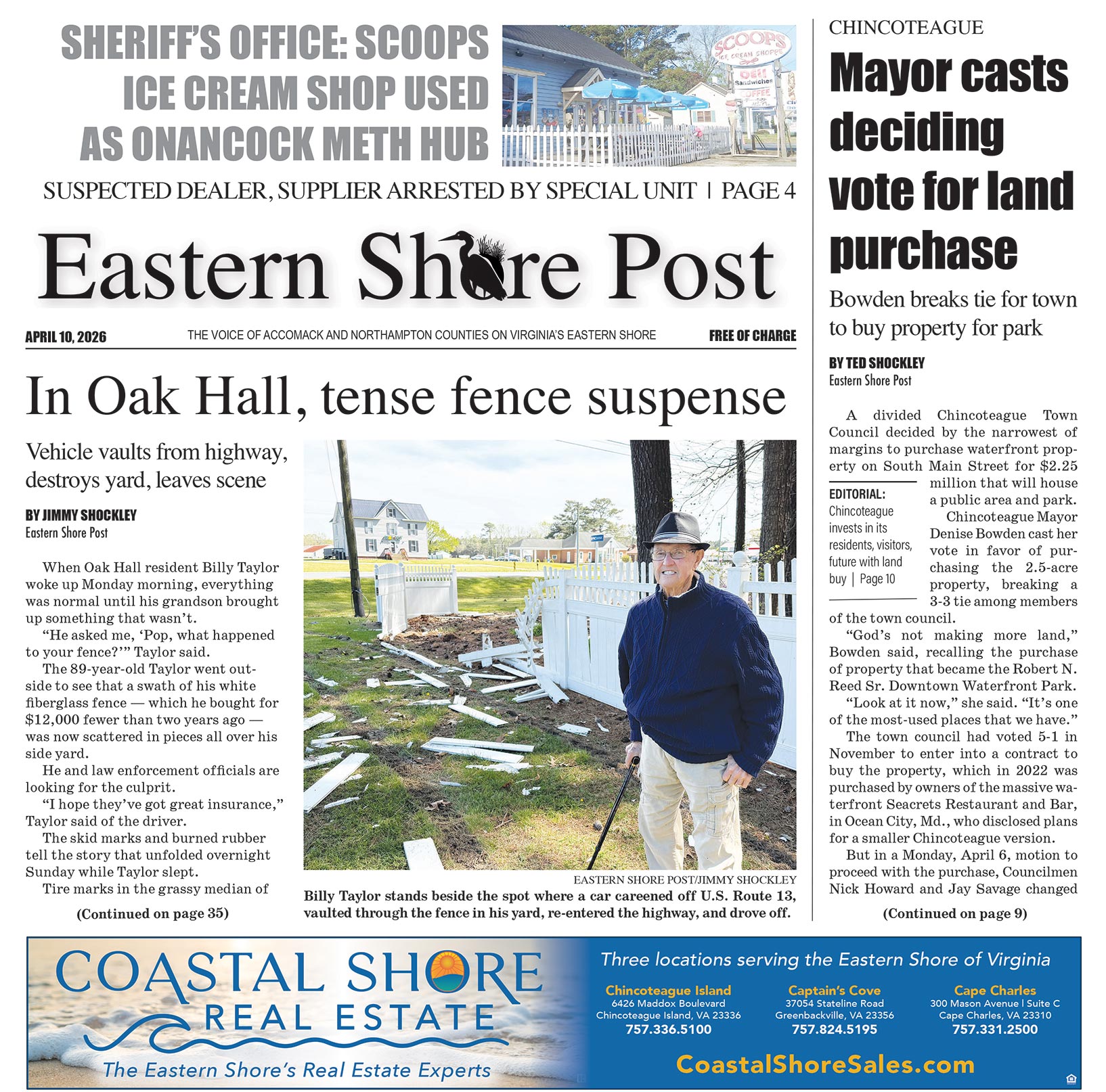 Eastern Shore Post  |  April 10, 2026