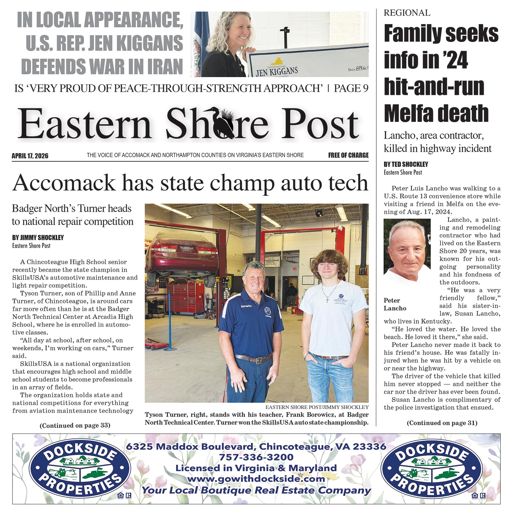 Eastern Shore Post  |  April 17, 2026
