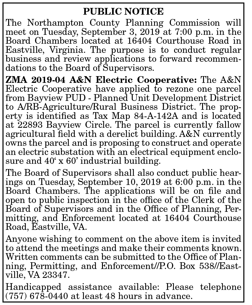 Northampton Planning commission